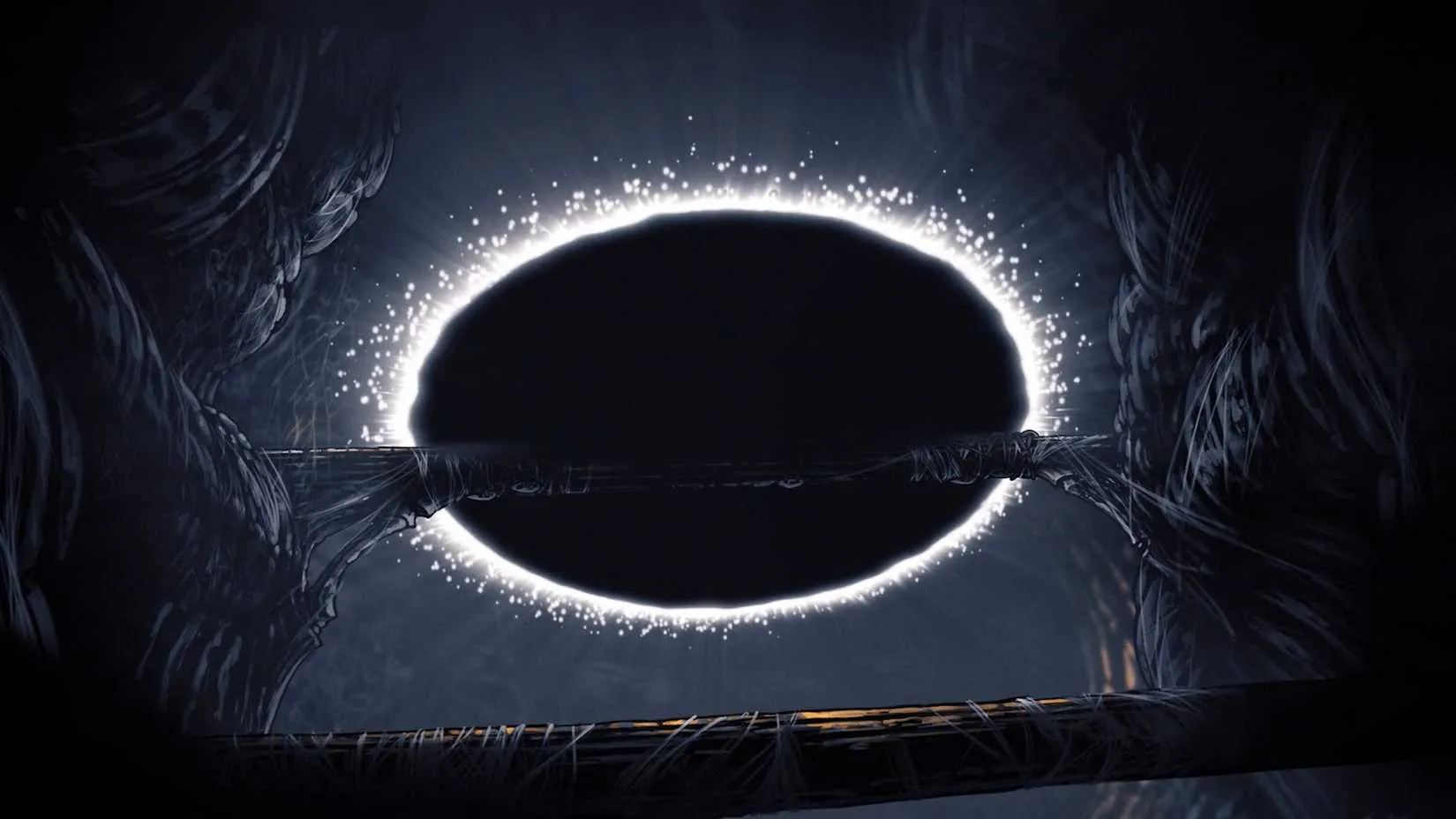 Void ending cutscene showing Grand Mother Silk and Lace being trapped