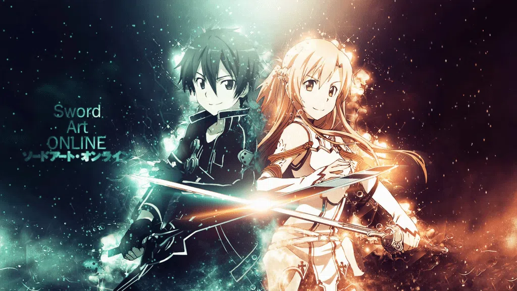 桐人与亚丝娜 SAO