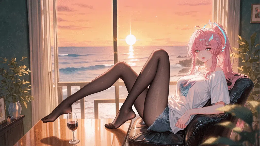 爱弥斯·落日海平线