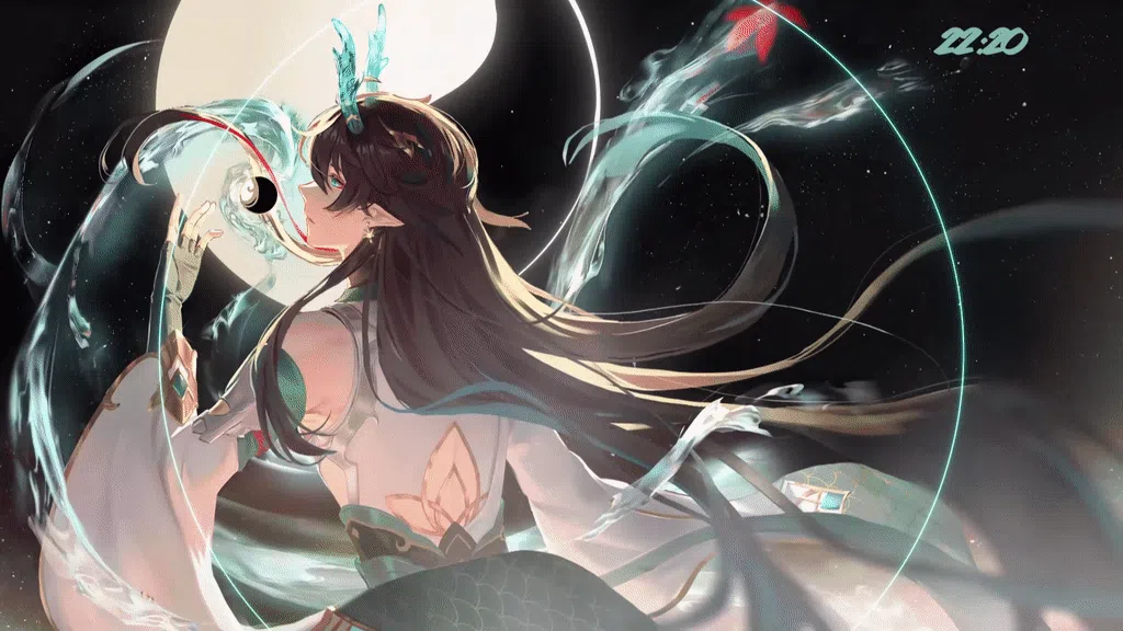 饮月·水龙吟