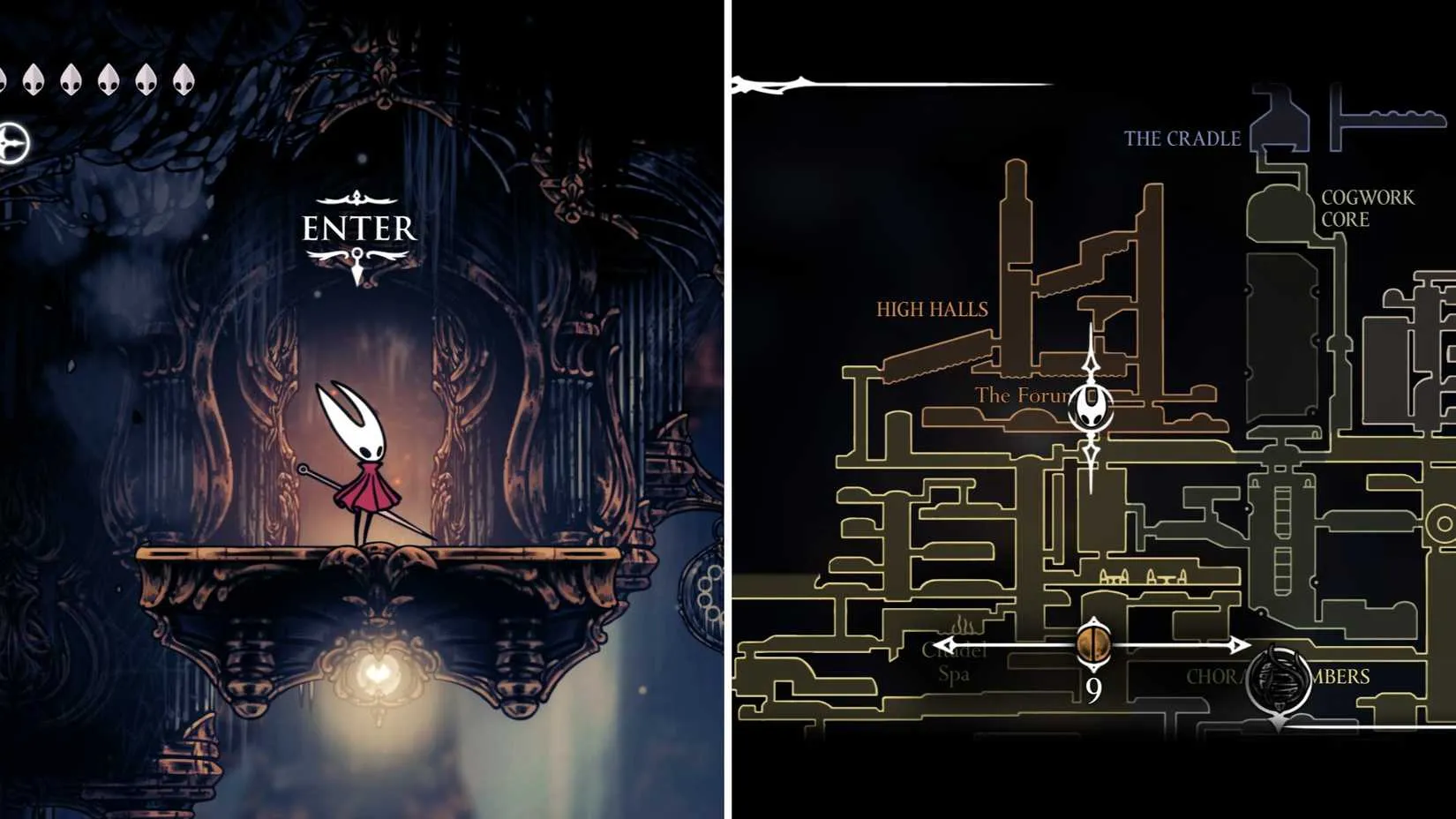 High Halls locked door before the Forum fight