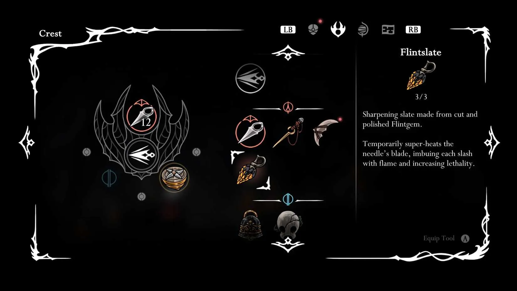 Flintslate tool in Hollow Knight: Silksong