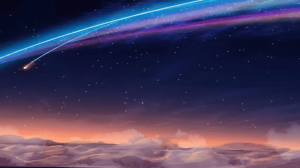《你的名字》双屏彗星