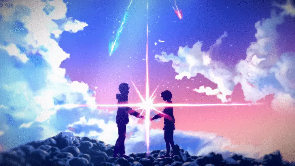 《你的名字》相遇流星