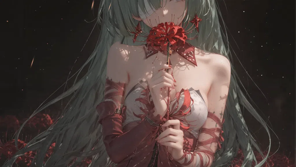 弗洛洛花卉半身像