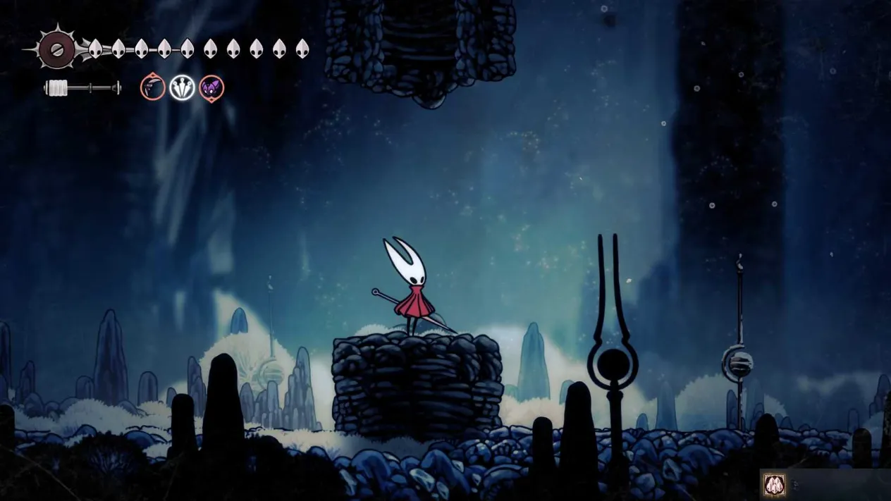 Map of all Mask Shard locations in Hollow Knight Silksong