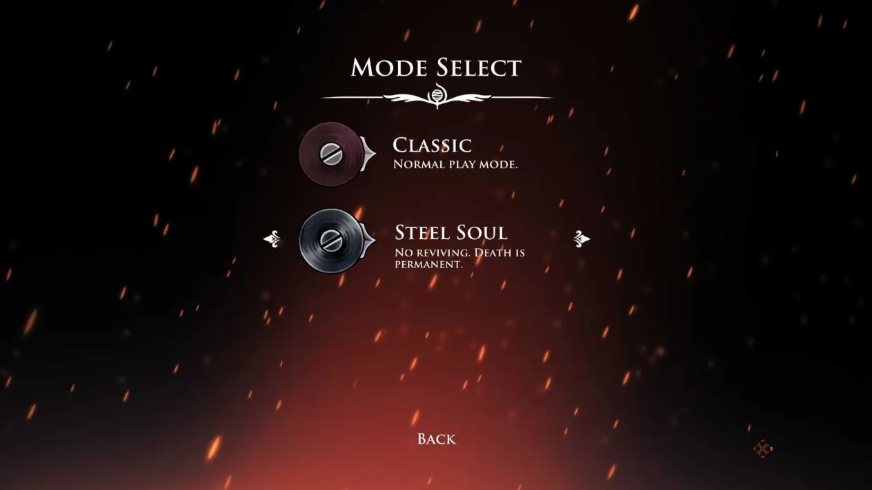 Hollow Knight: Silksong Steel Soul mode
