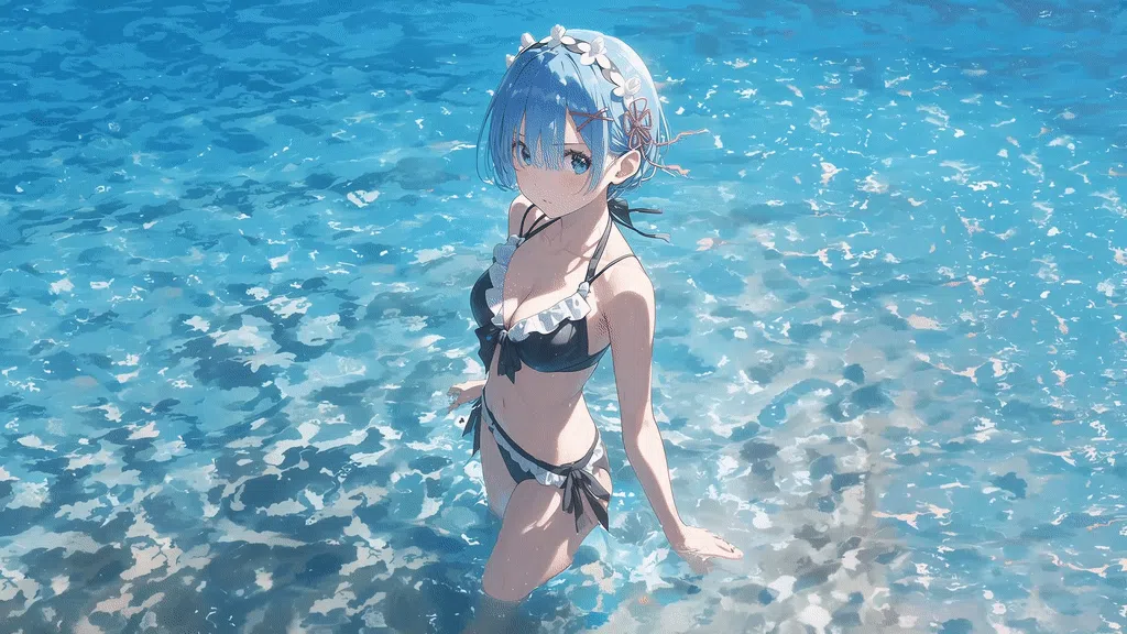 蕾姆·泳装动态