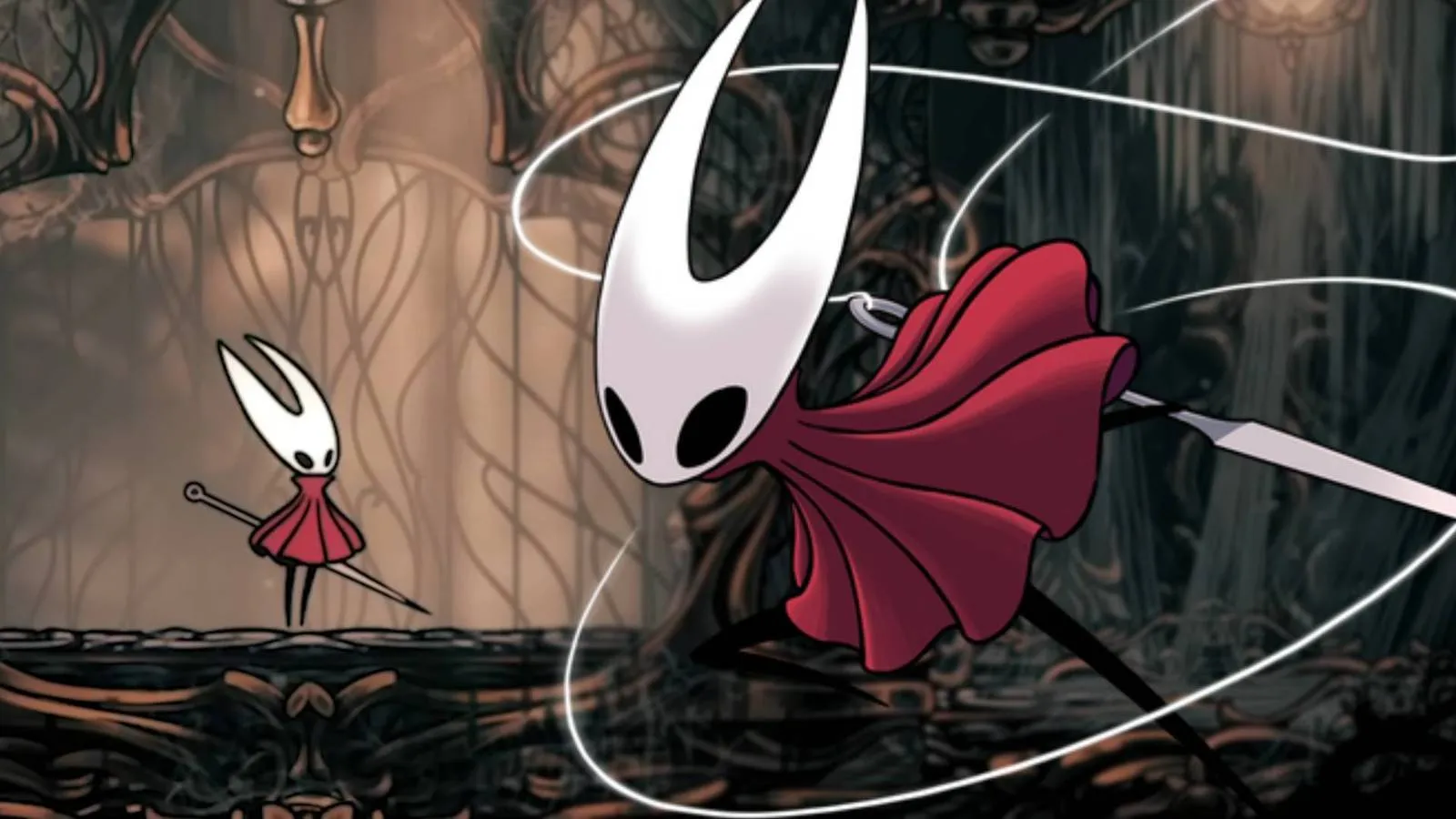 Hollow Knight Silksong promotional art