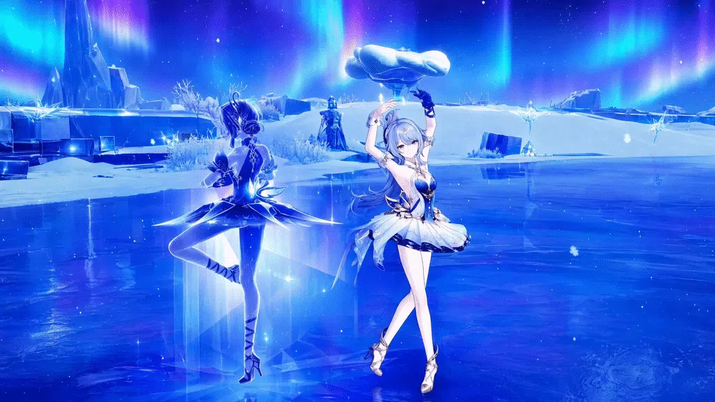 奥黛塔·极光雪原