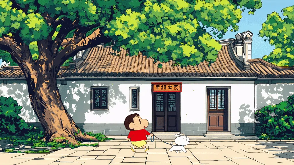 蜡笔小新幸福之家