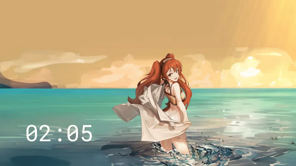 艾莉丝·海边日落