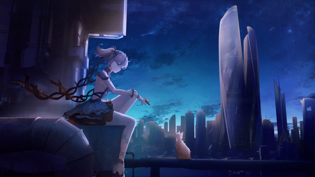 【随时间变化】鸣潮_椿_4k（村长洋洋）