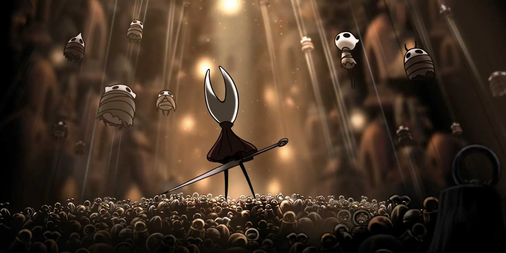 Bellhart boss area in Hollow Knight Silksong