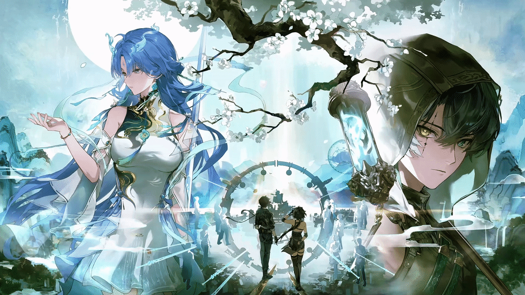 鸣潮 3.6「蜃云灯影，凡尘剑心」| Wuthering Waves | Official Live Wallpaper | 清宵 Qingxiao | 景燃 Jingran