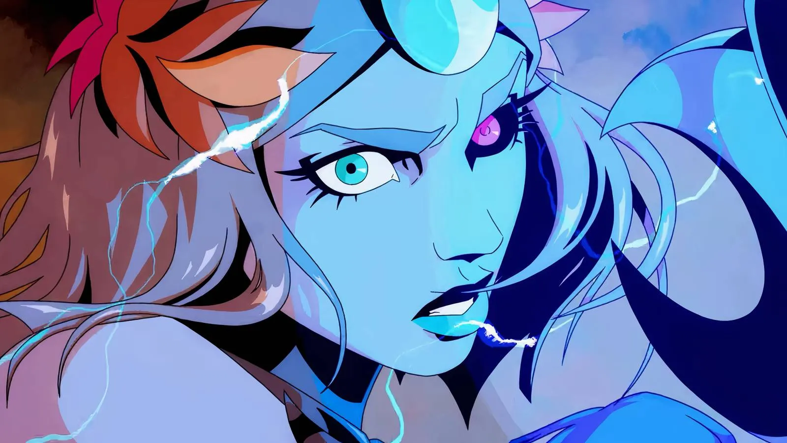 Hades 2 1.0 key art showing Melino&euml; and the Underworld