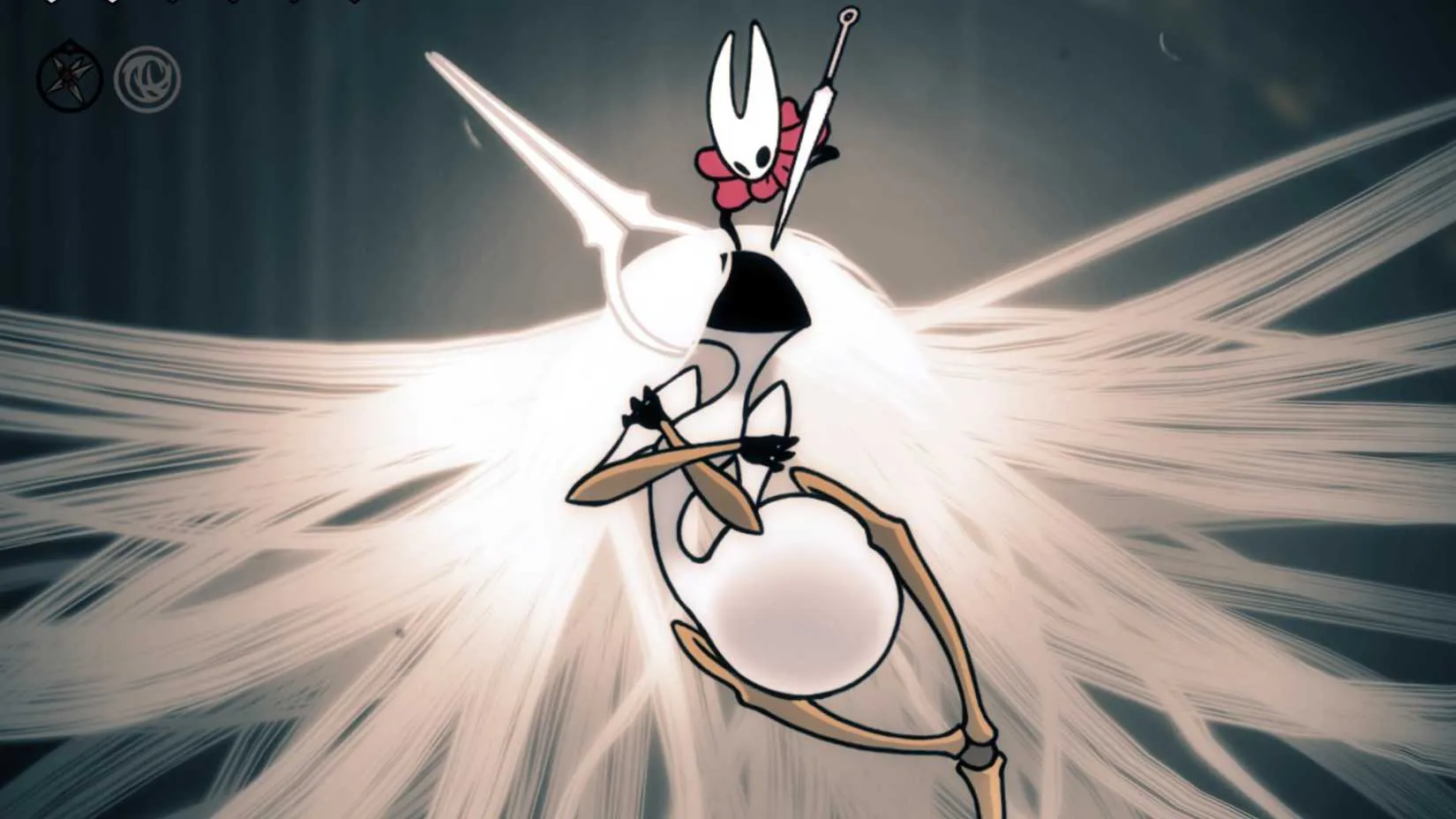 Defeating Grand Mother Silk in Hollow Knight Silksong