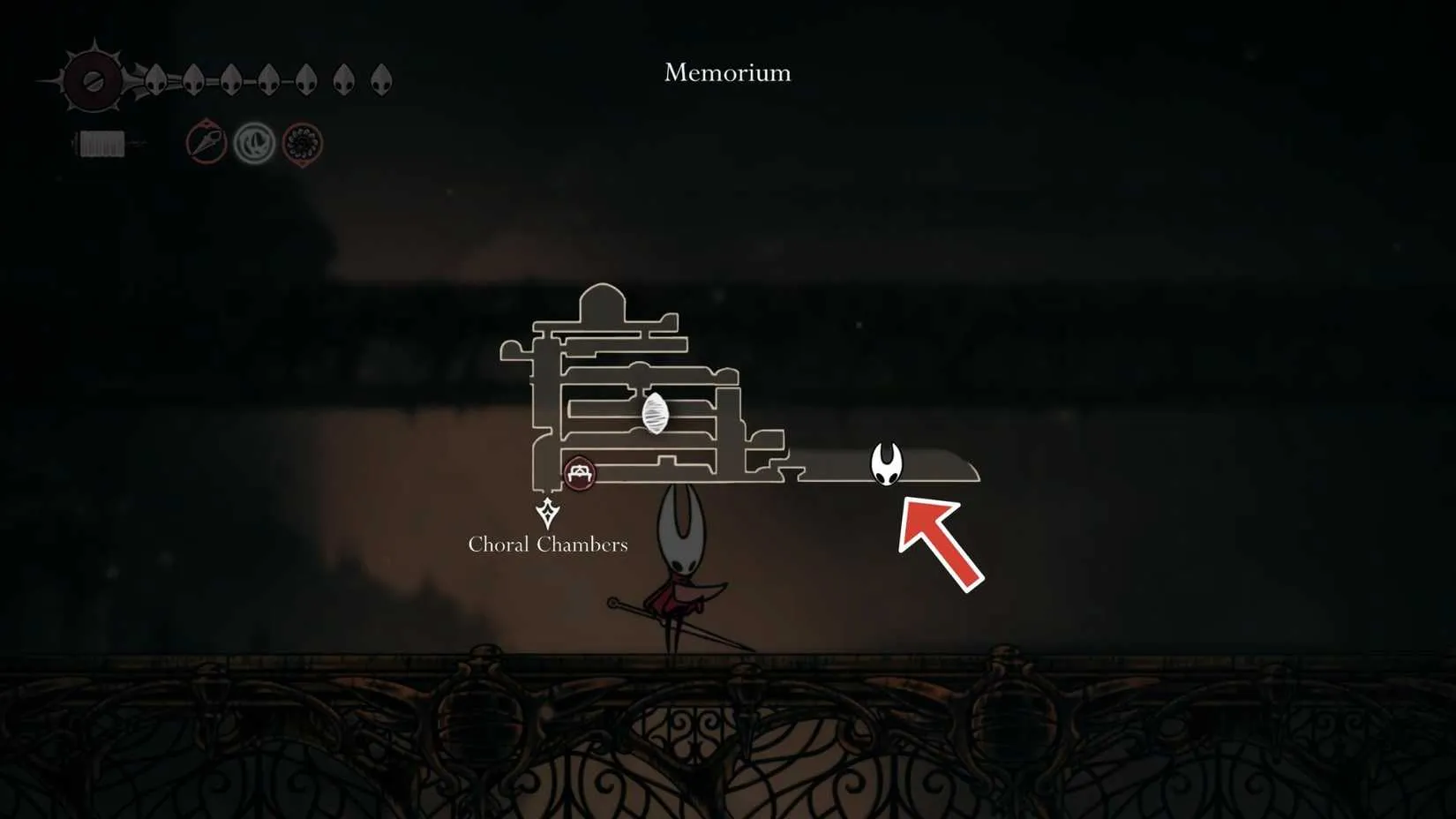Jubilana's exact location in Memorium