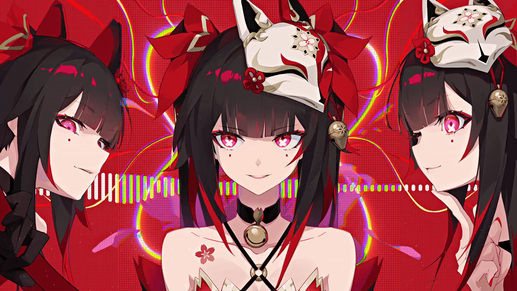 麻匪 花火 五角色自定义 崩坏星穹铁道 Sparkle Honkai: Star Rail 媒体音频识别 Media Player 16:9 16:10 21:9 32