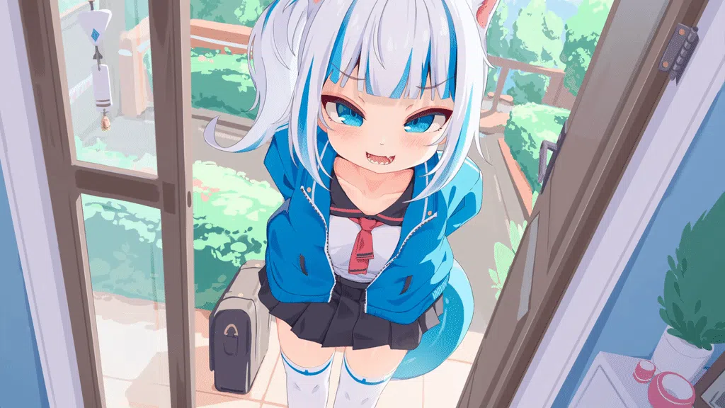 Gura 制服日常