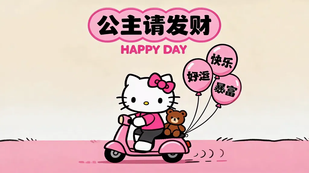 Kitty公主请发财