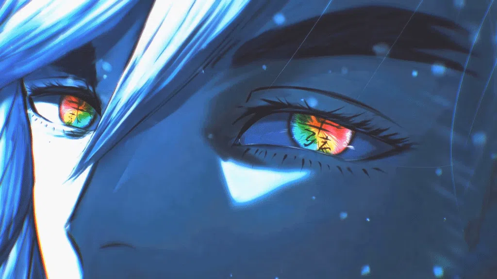 童磨·虹彩瞳孔