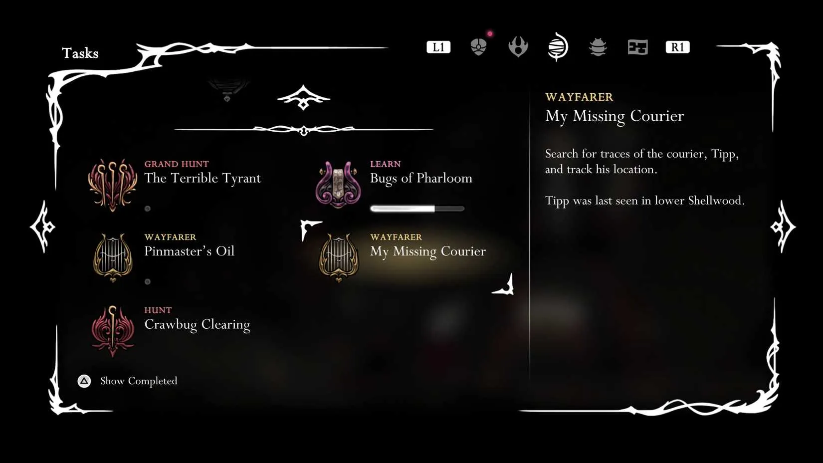 Silksong My Missing Courier Wish
