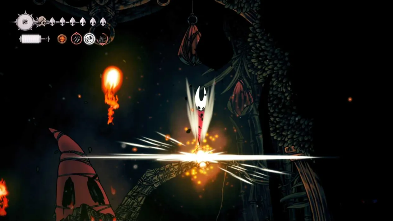 Father of the Flame boss fight in Silksong