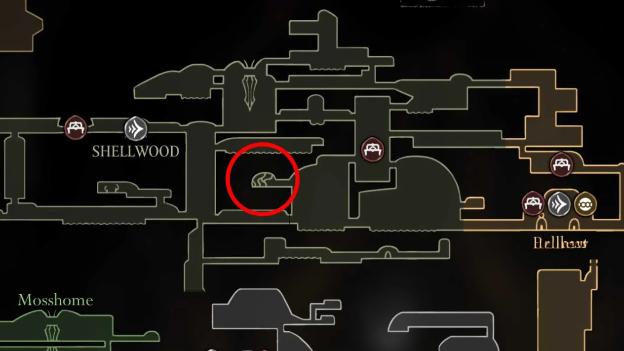Greyroot location in Shellwood