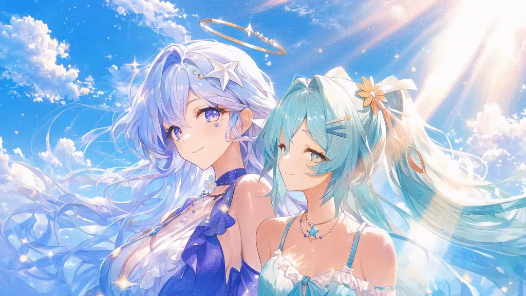 知更鸟×初音夏日同框