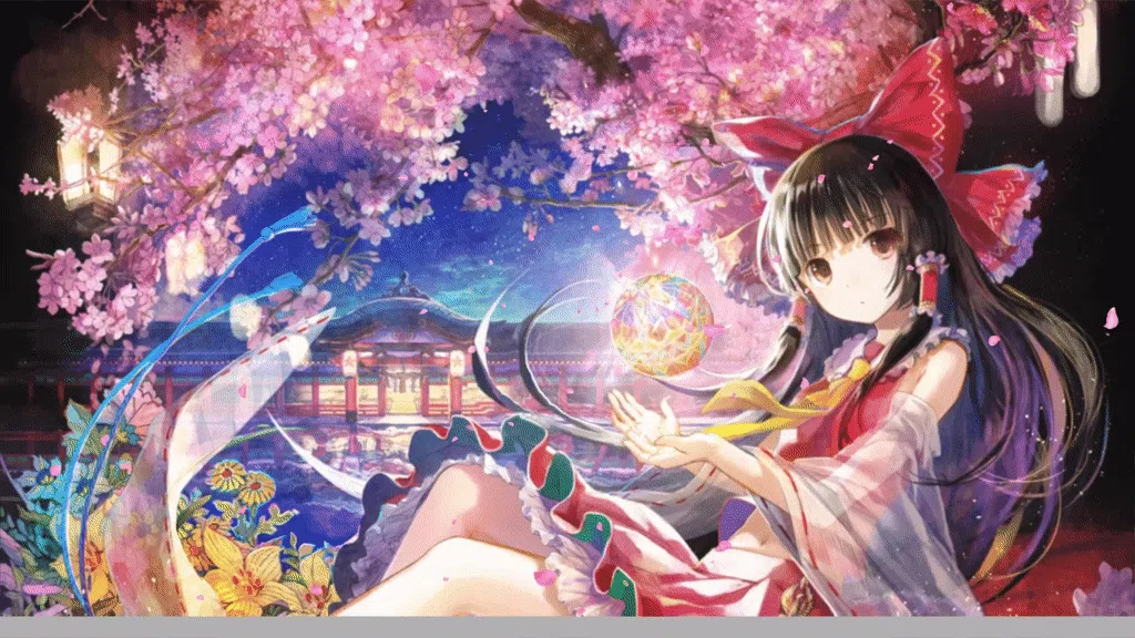 灵梦·夜樱魔法