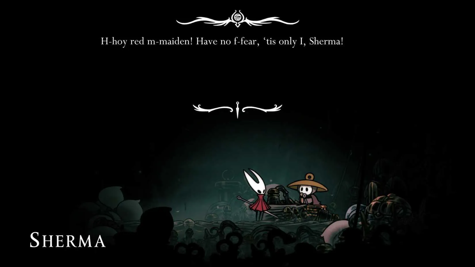Sherma in Hollow Knight Silksong