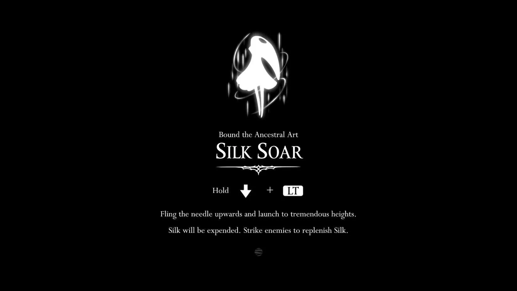 Hornet using Silk Soar to reach great heights