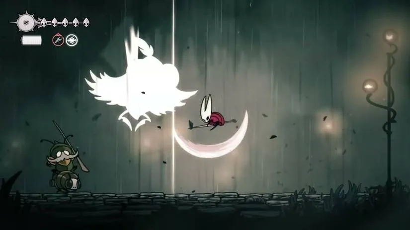 Hornet, Garmond, and Zaza fighting against Moorwing