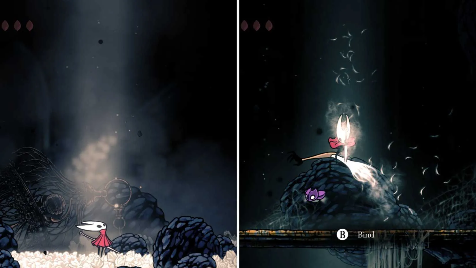 The brutal vertical climb toward the final mushroom encounter