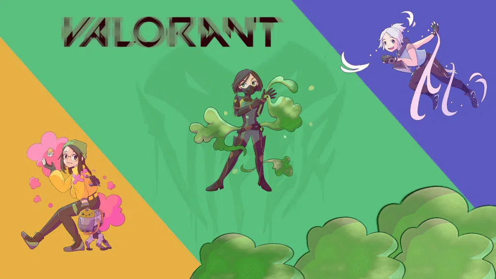 Valorant - Killjoy, Viper, Jett - 三重叠加