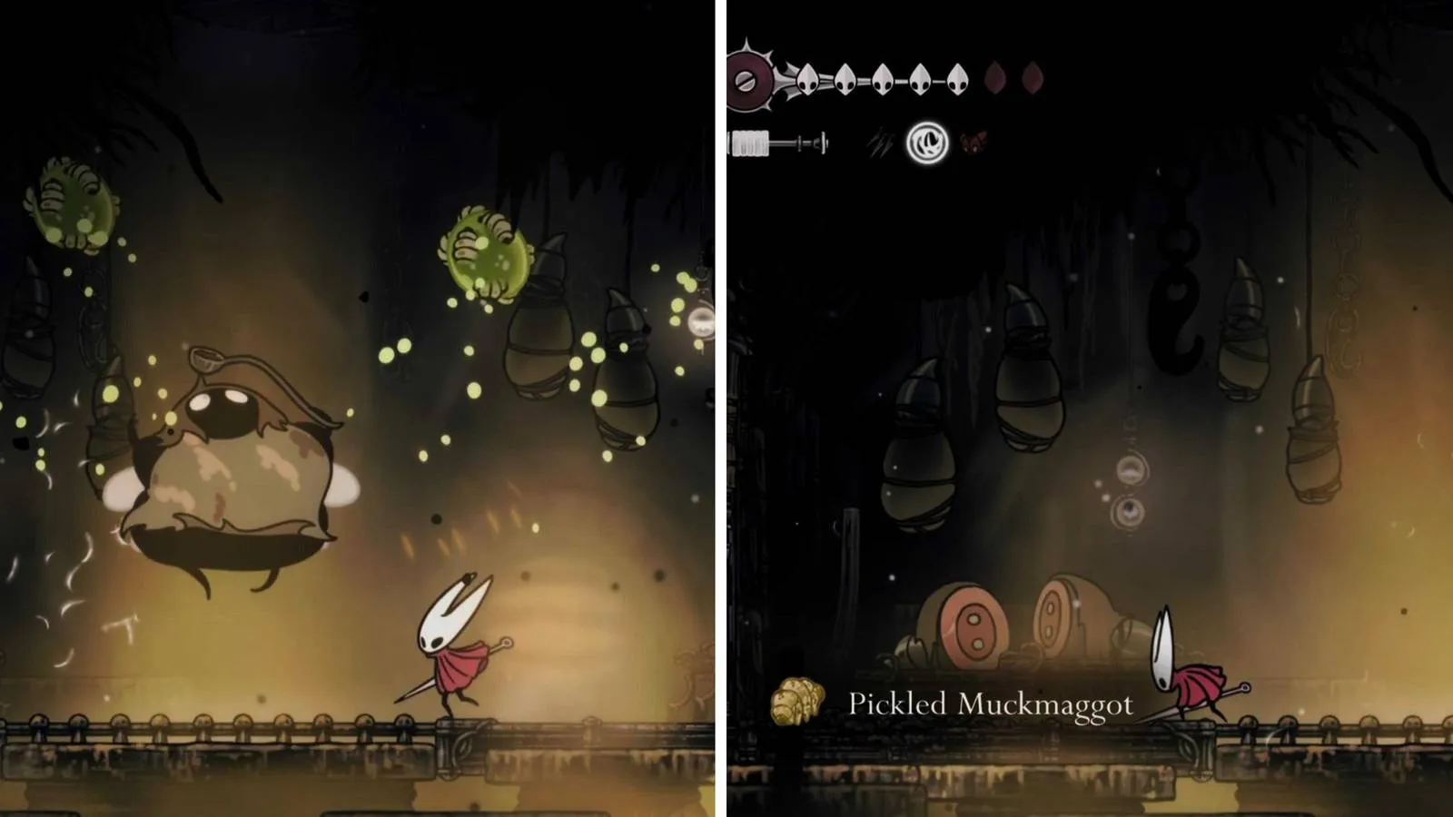 Hollow Knight Silksong Disgraced Chef Lugoli boss arena