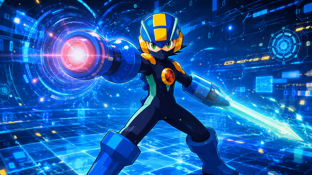 megaman_nt_warrior_live_wallpaper_1920x1080