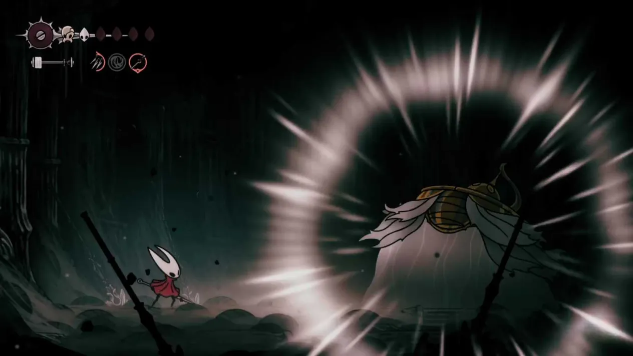The Unravelled boss arena in Silksong