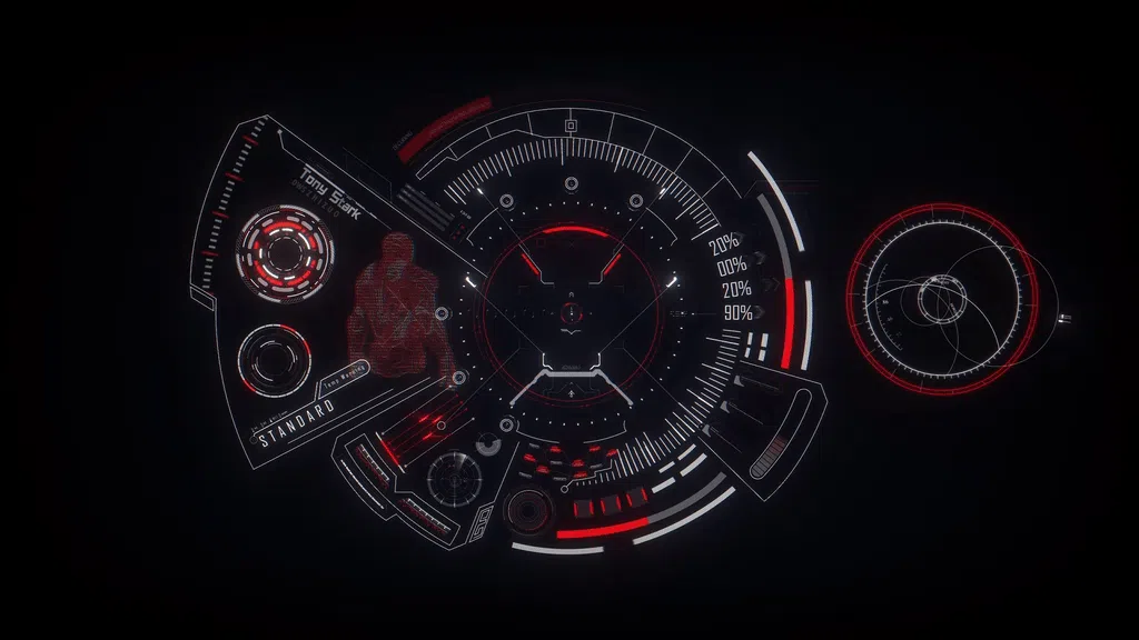 钢铁侠 HUD 2K