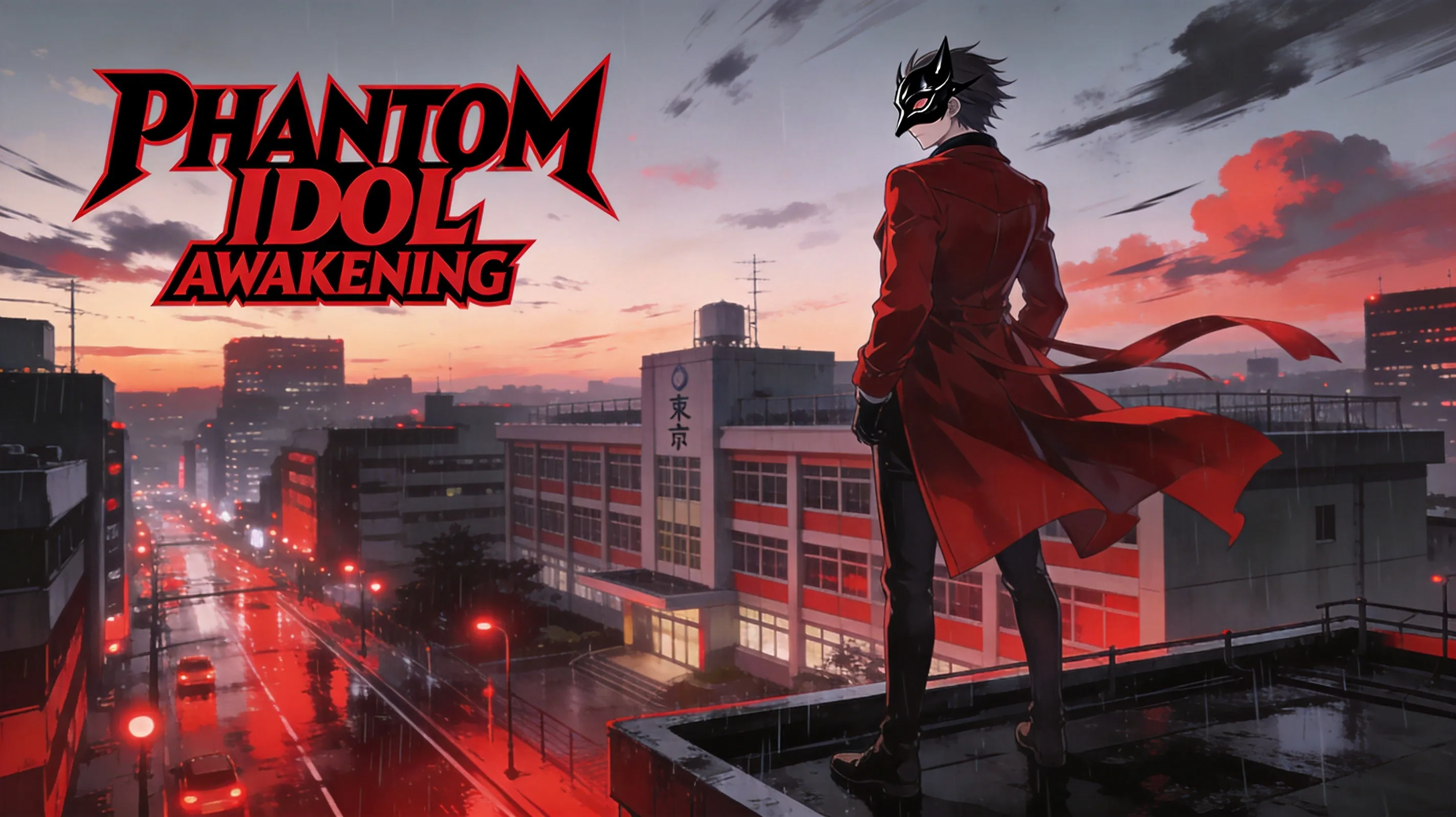 P5X Phantom Idol Kotone Shiomi character banner screen