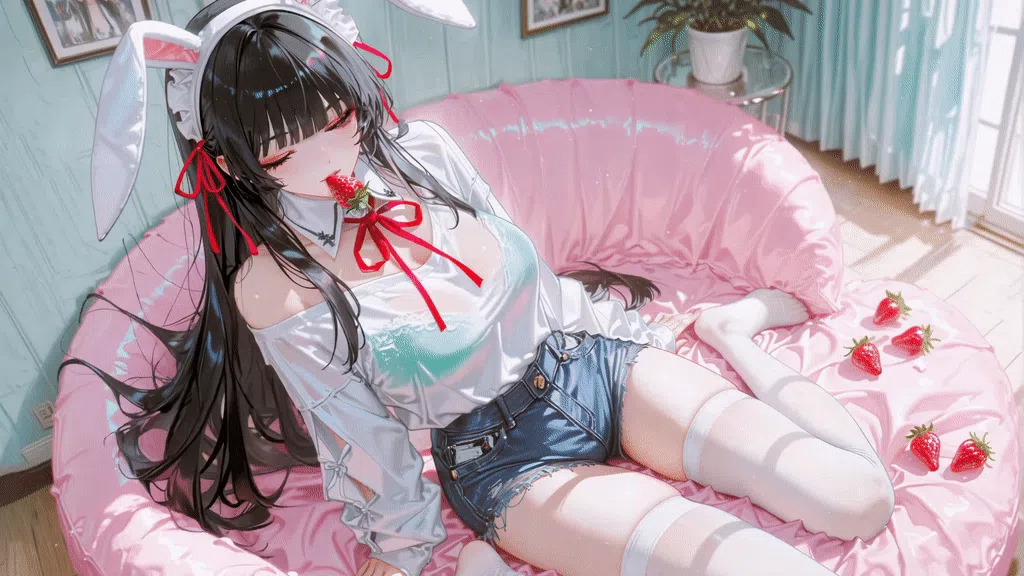 甜进心底的兔系少女-千咲