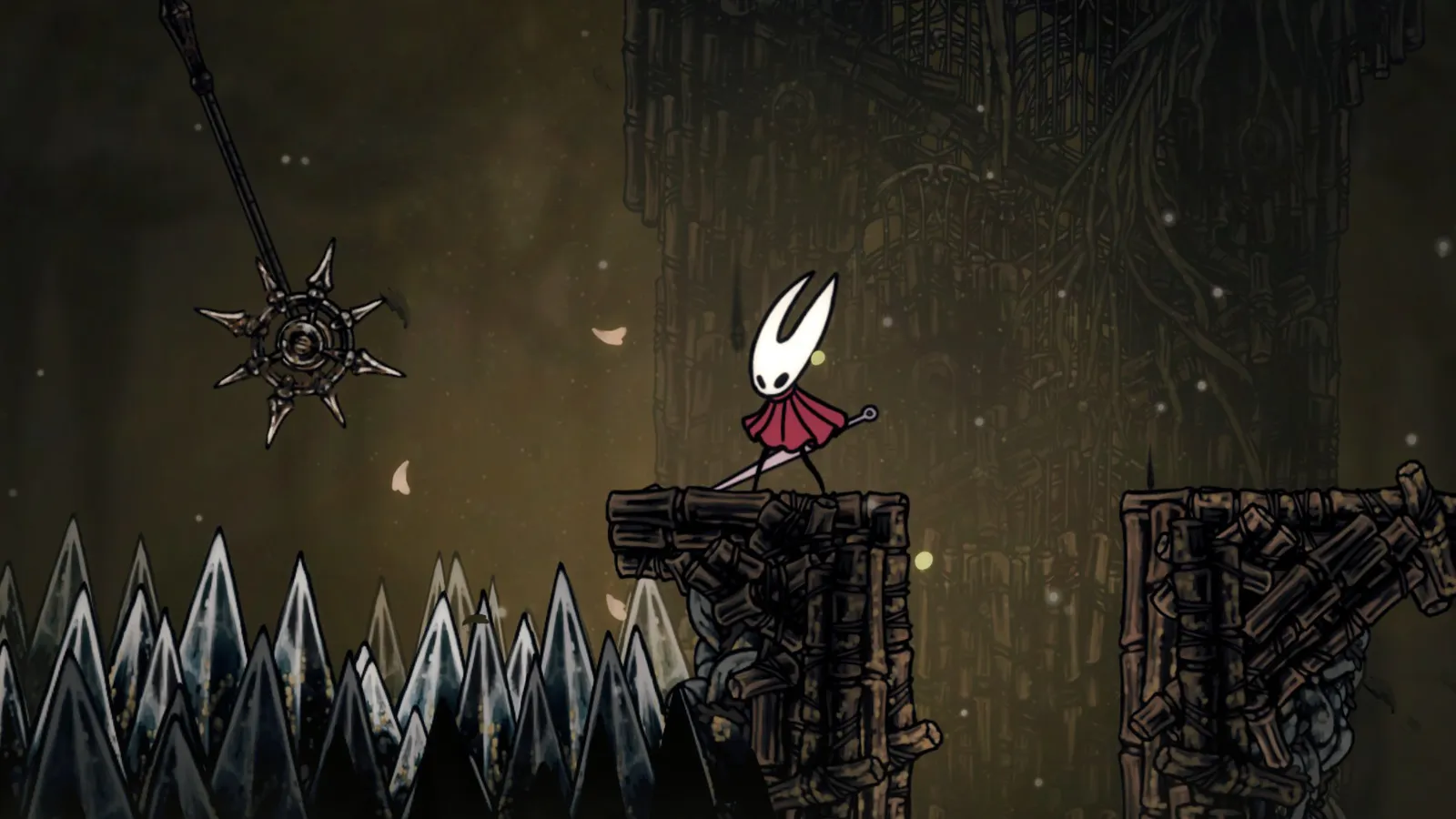 Hornet poisoned while in Sinners Road in Silksong