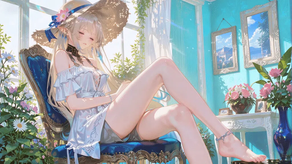 闲时花房萝莉卡提希娅