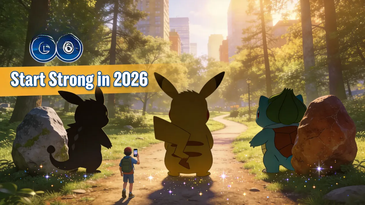 Pokemon GO 2026 starter selection screen