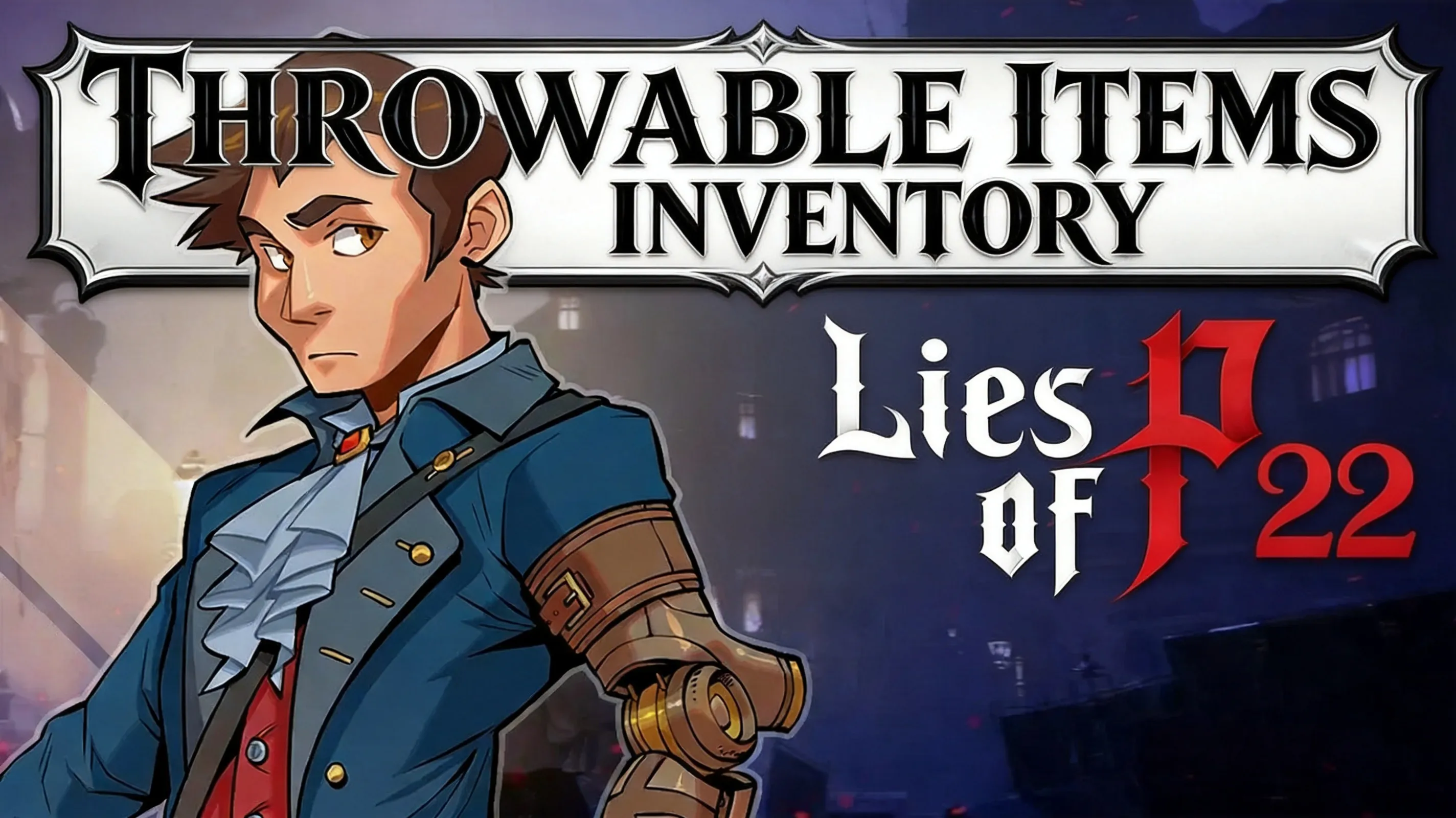 Lies of P throwable items inventory screen