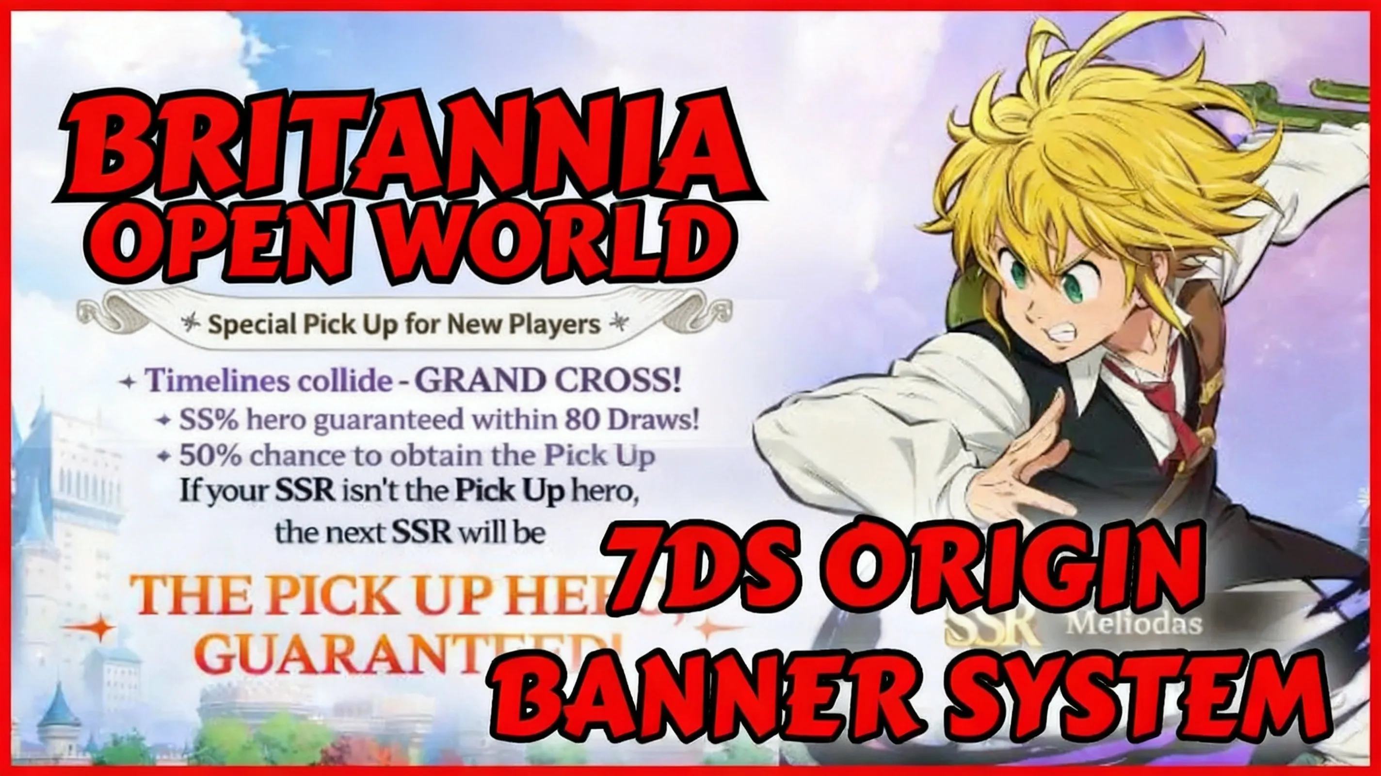 The Seven Deadly Sins: Origin open world Britannia