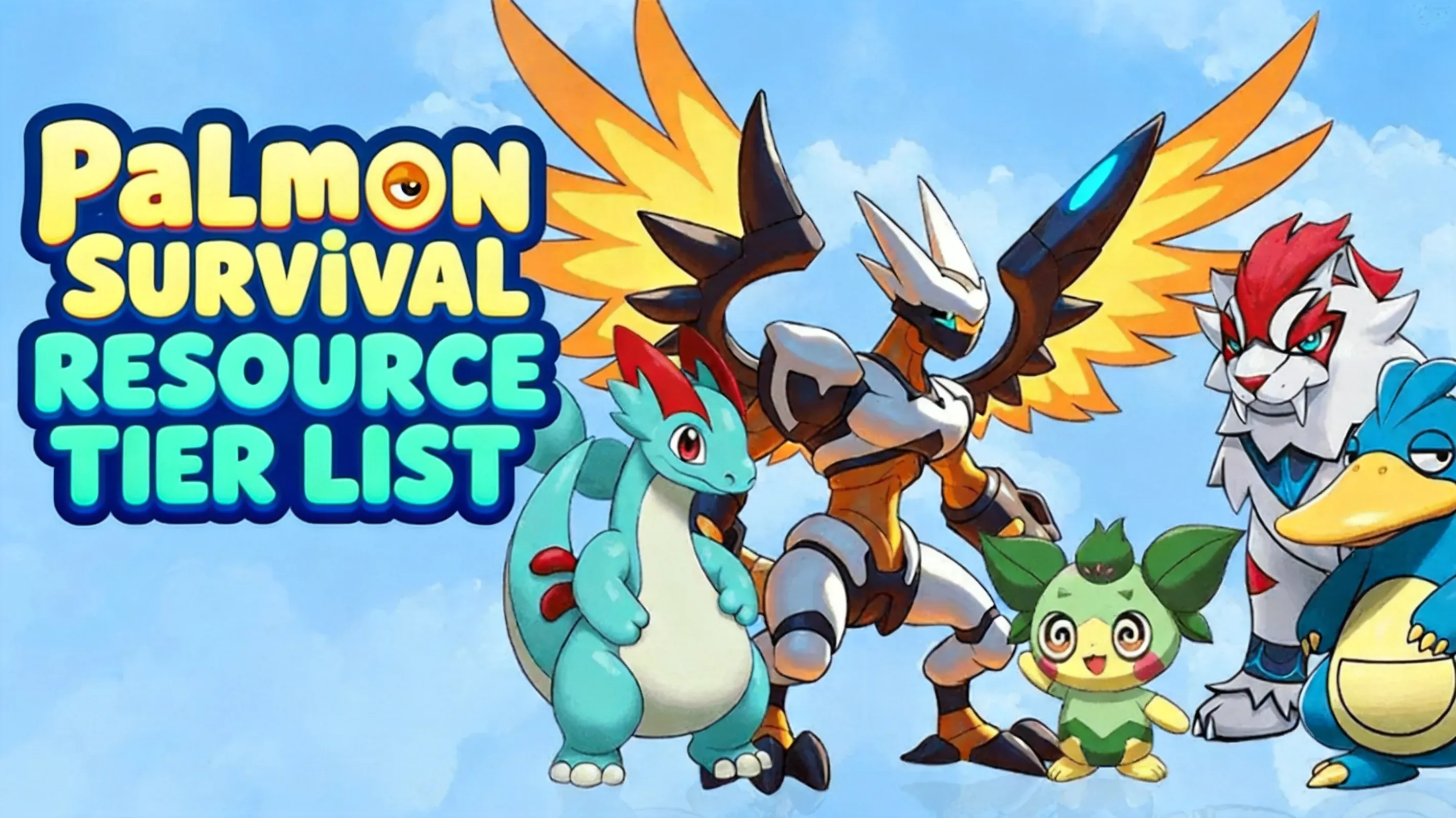 Palmon Survival resource tier list screenshot