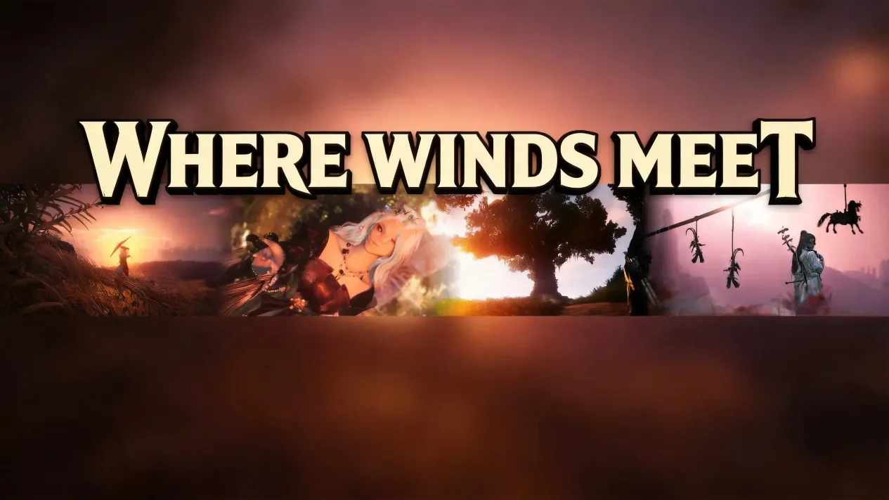 Where Winds Meet wuxia swordsman exploring ancient dynasty landscape