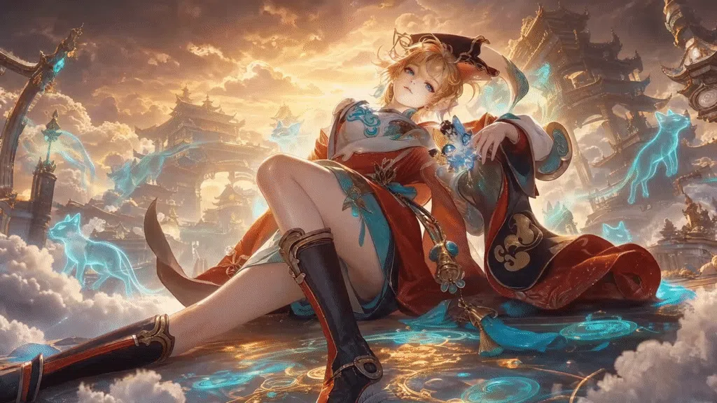 灵喵仙官·云端偷懒